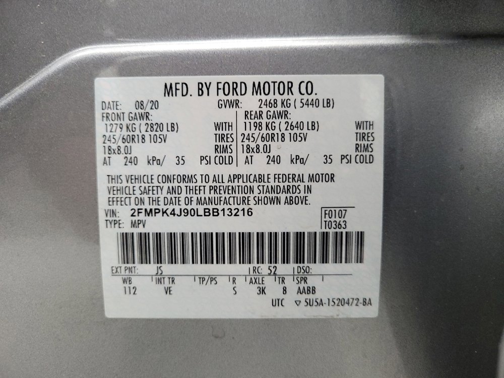 Used 2020 Ford Edge SEL AWD/4WD image 33