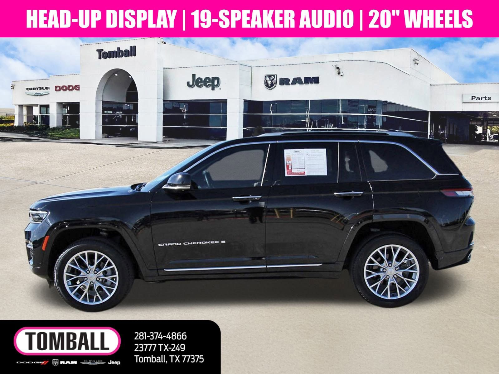 Used 2023 Jeep Grand Cherokee Summit w/ Adv Protech Group IV image 4