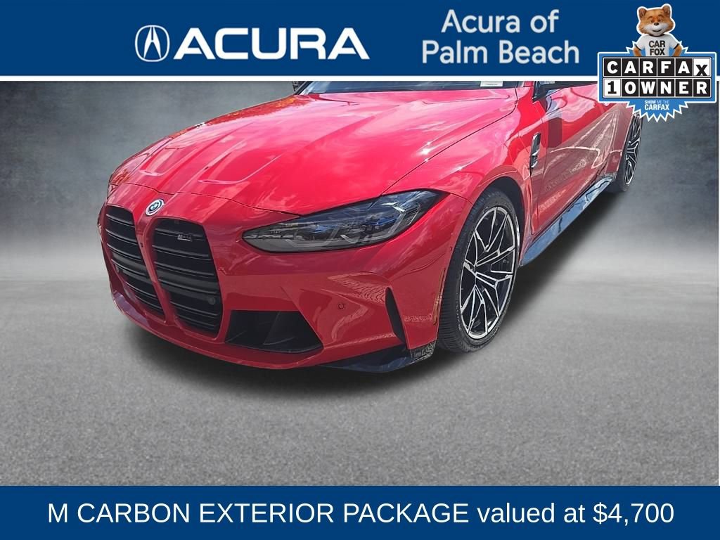 Used 2023 BMW M4 xDrive Competition w/ M Carbon Exterior Package image 1