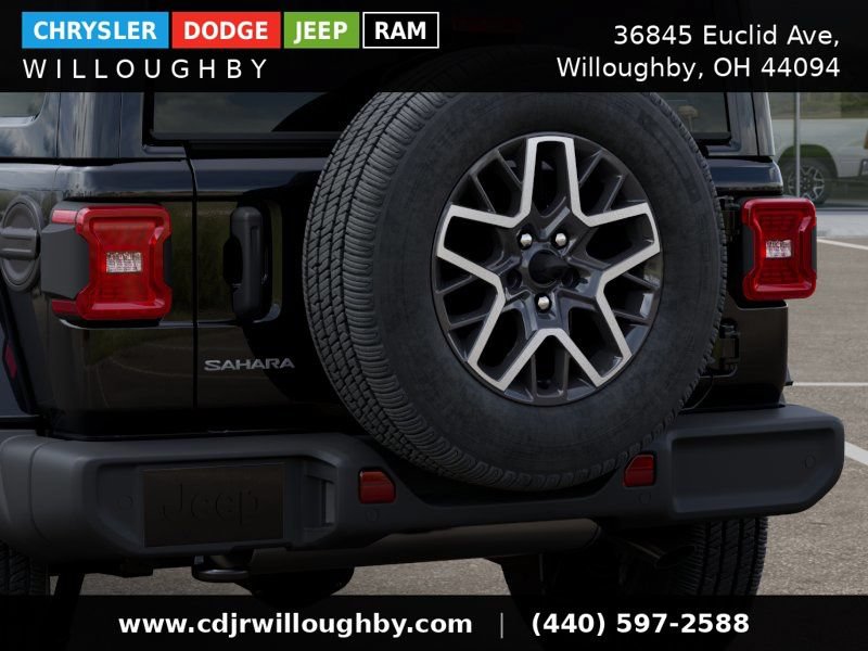 New 2025 Jeep Wrangler Unlimited Sahara w/ Safety Group AWD/4WD image 16