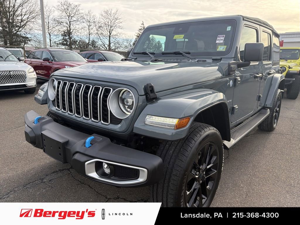 Used 2024 Jeep Wrangler Unlimited Sahara w/ Technology Group