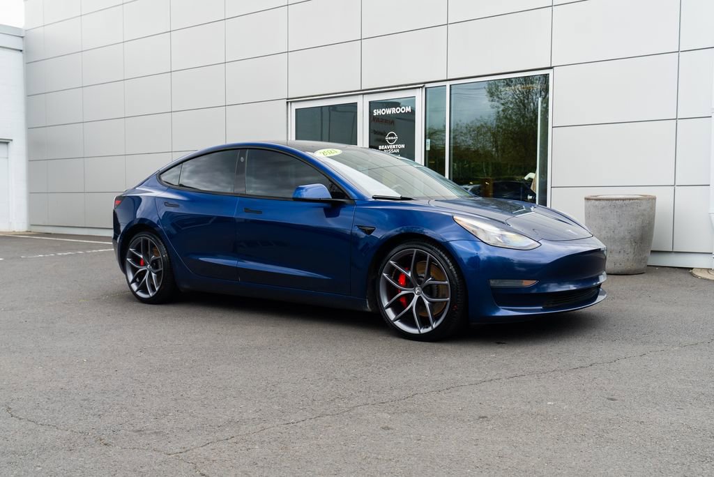 Used 2021 Tesla Model 3 Performance AWD/4WD image 24