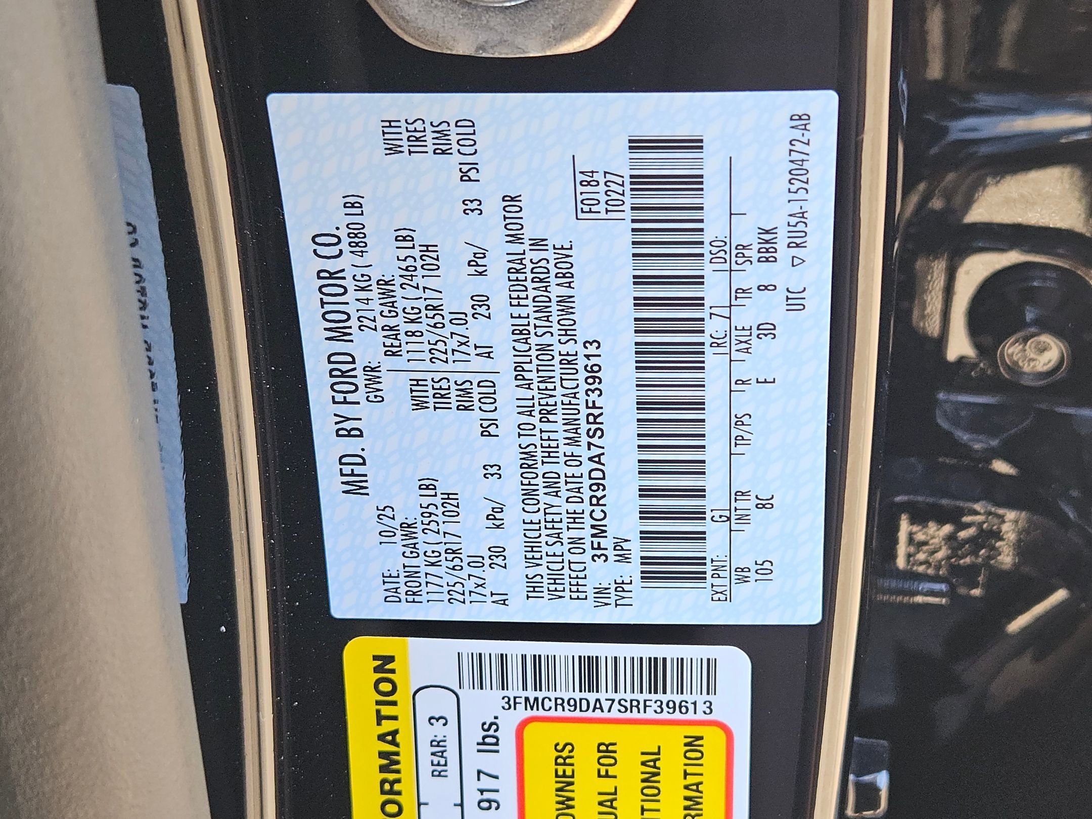 New 2025 Ford Bronco Sport Badlands image 16