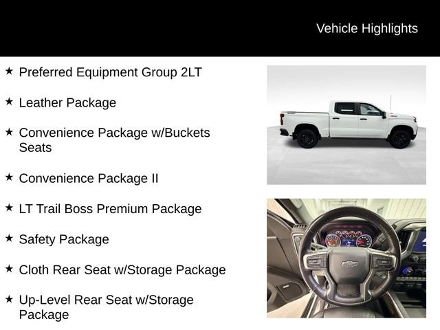 Certified 2021 Chevrolet Silverado 1500 LT Trail Boss w/ LT Trail Boss Premium Package image 16