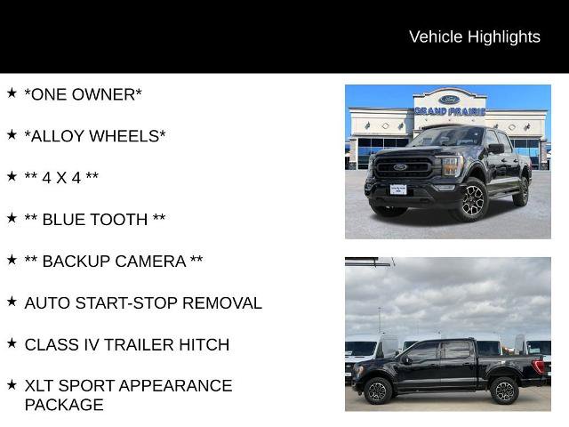 Certified 2022 Ford F150 XLT w/ Equipment Group 302A High AWD/4WD image 4