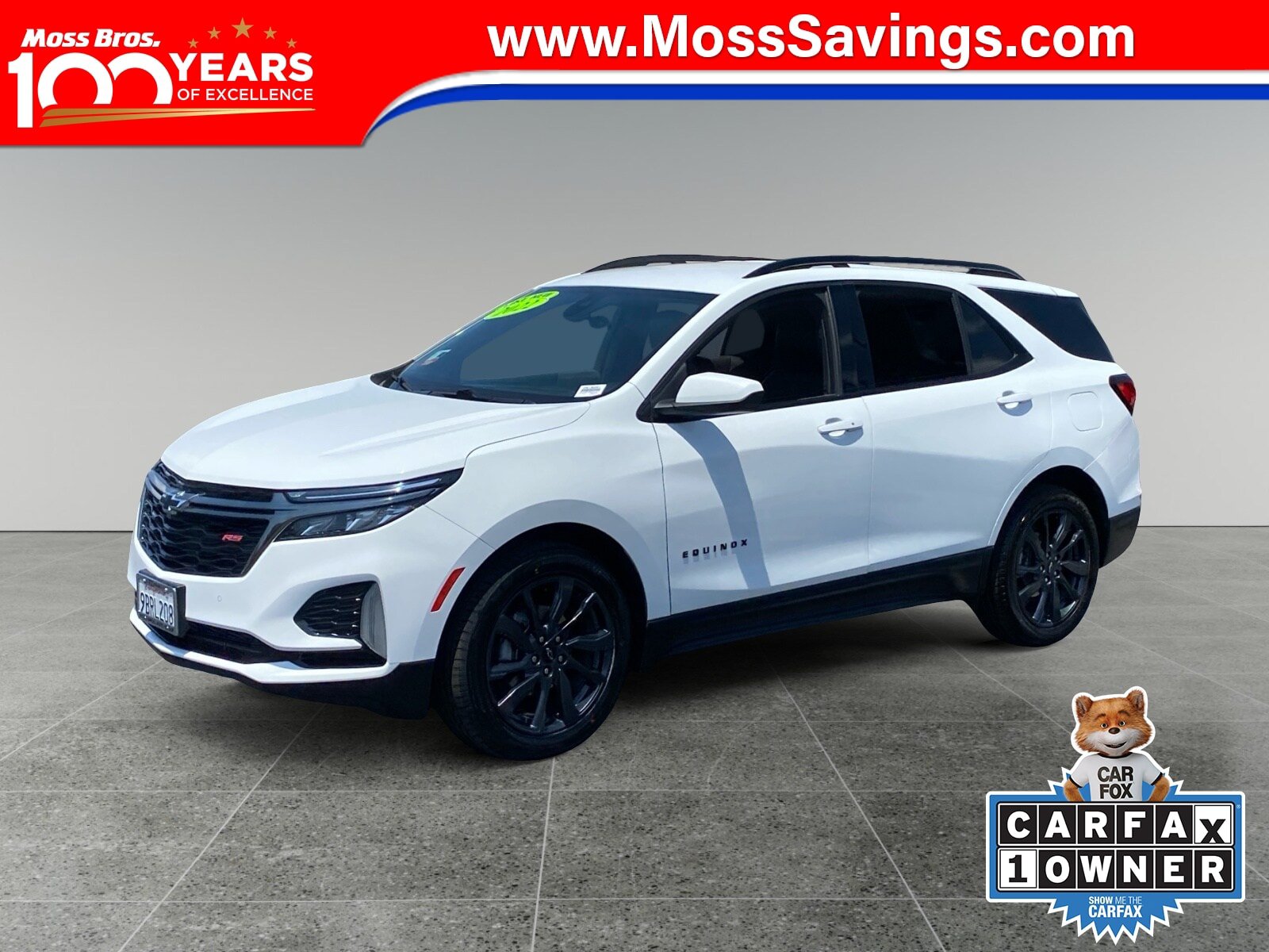 Used 2022 Chevrolet Equinox RS FWD image 1