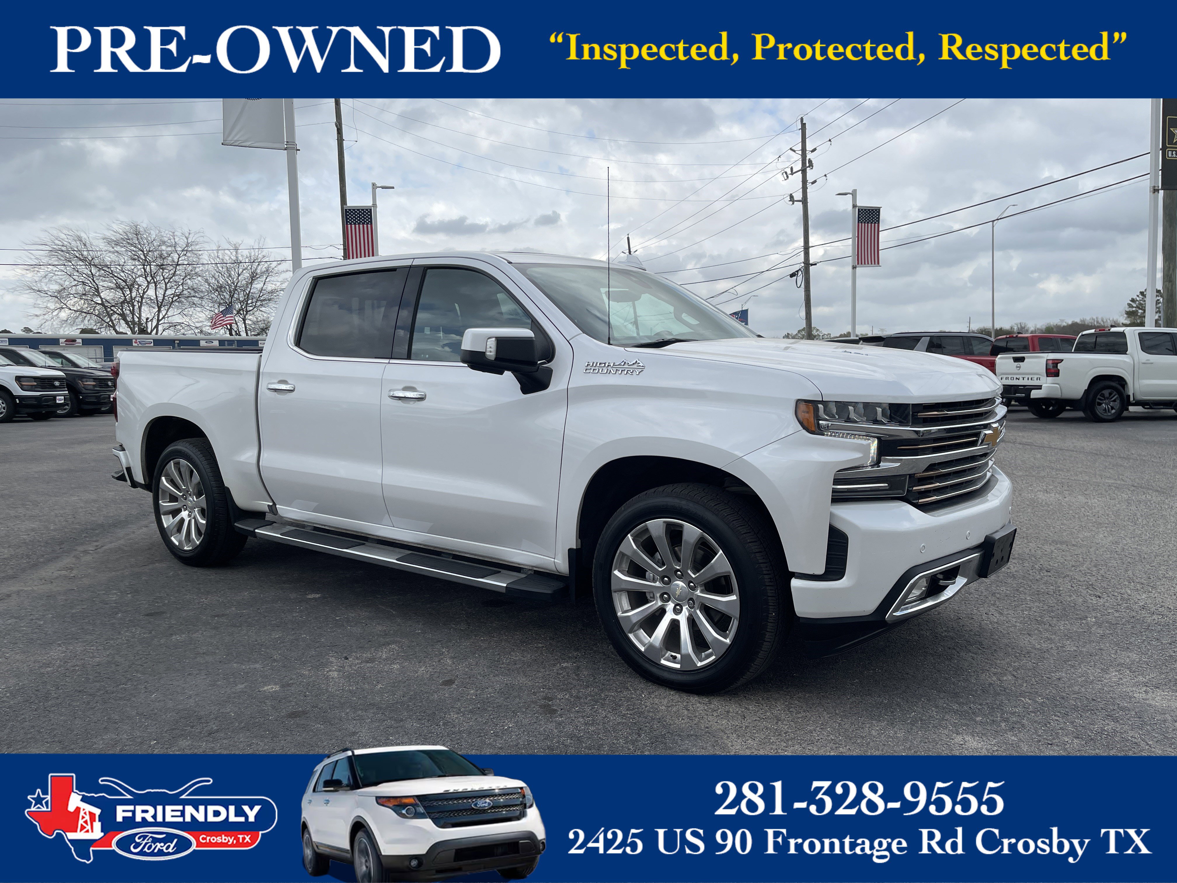 Used 2021 Chevrolet Silverado 1500 High Country w/ Technology Package