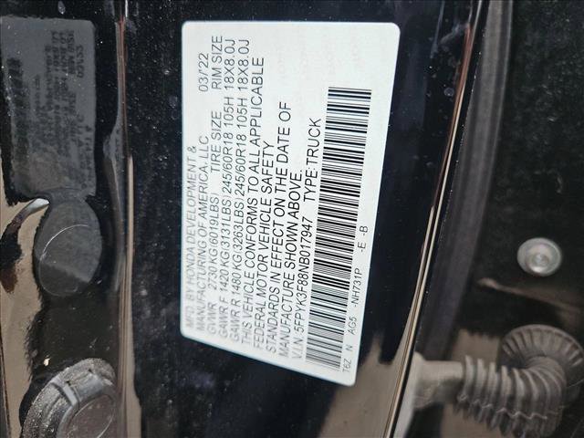Used 2022 Honda Ridgeline Black Edition image 26