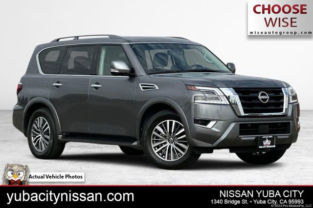 Used 2023 Nissan Armada SL w/ Captain's Chairs Package