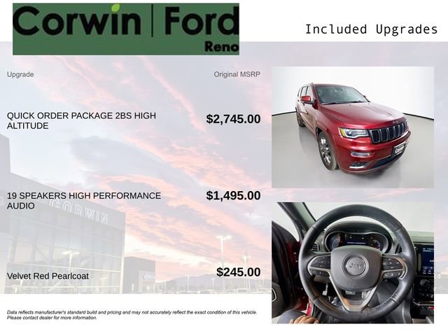 Used 2020 Jeep Grand Cherokee High Altitude image 3