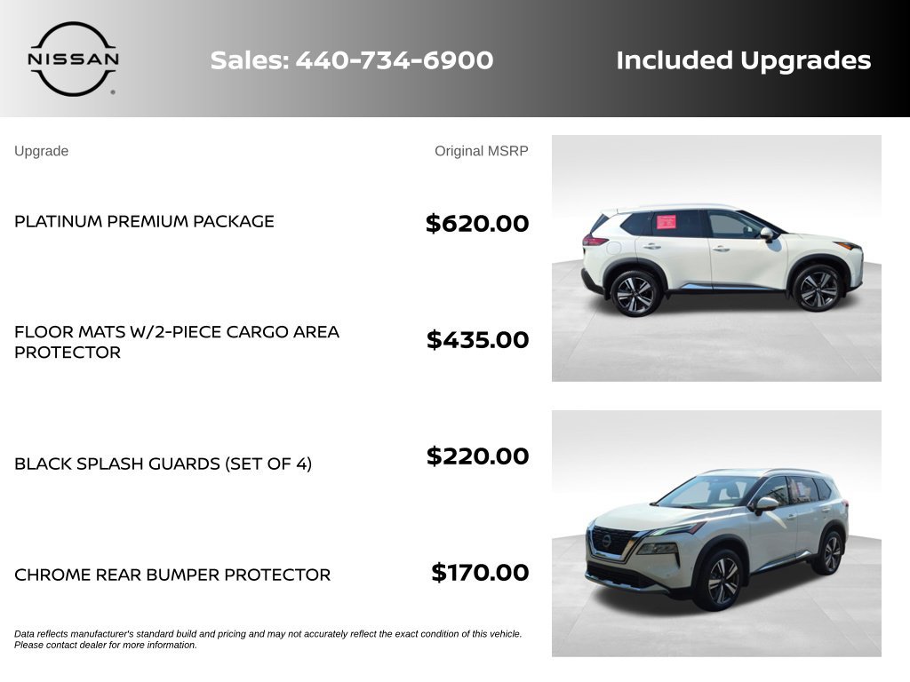 Certified 2023 Nissan Rogue Platinum w/ Platinum Premium Package AWD/4WD image 8