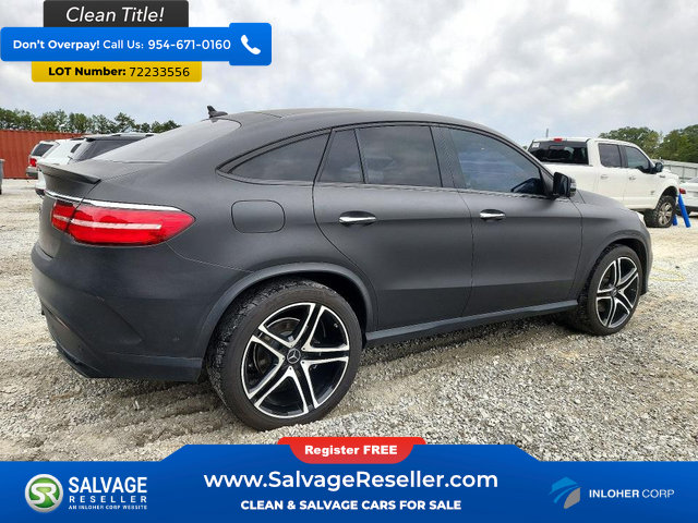 Used 2019 Mercedes-Benz GLE 43 AMG 4MATIC Coupe w/ Premium 3 Package image 4
