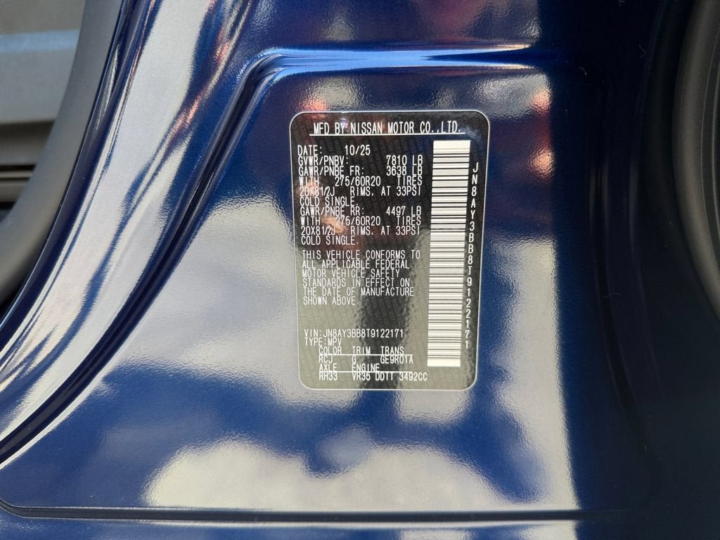 Used 2026 Nissan Armada SL w/ Captain's Chari Seat Package AWD/4WD image 36