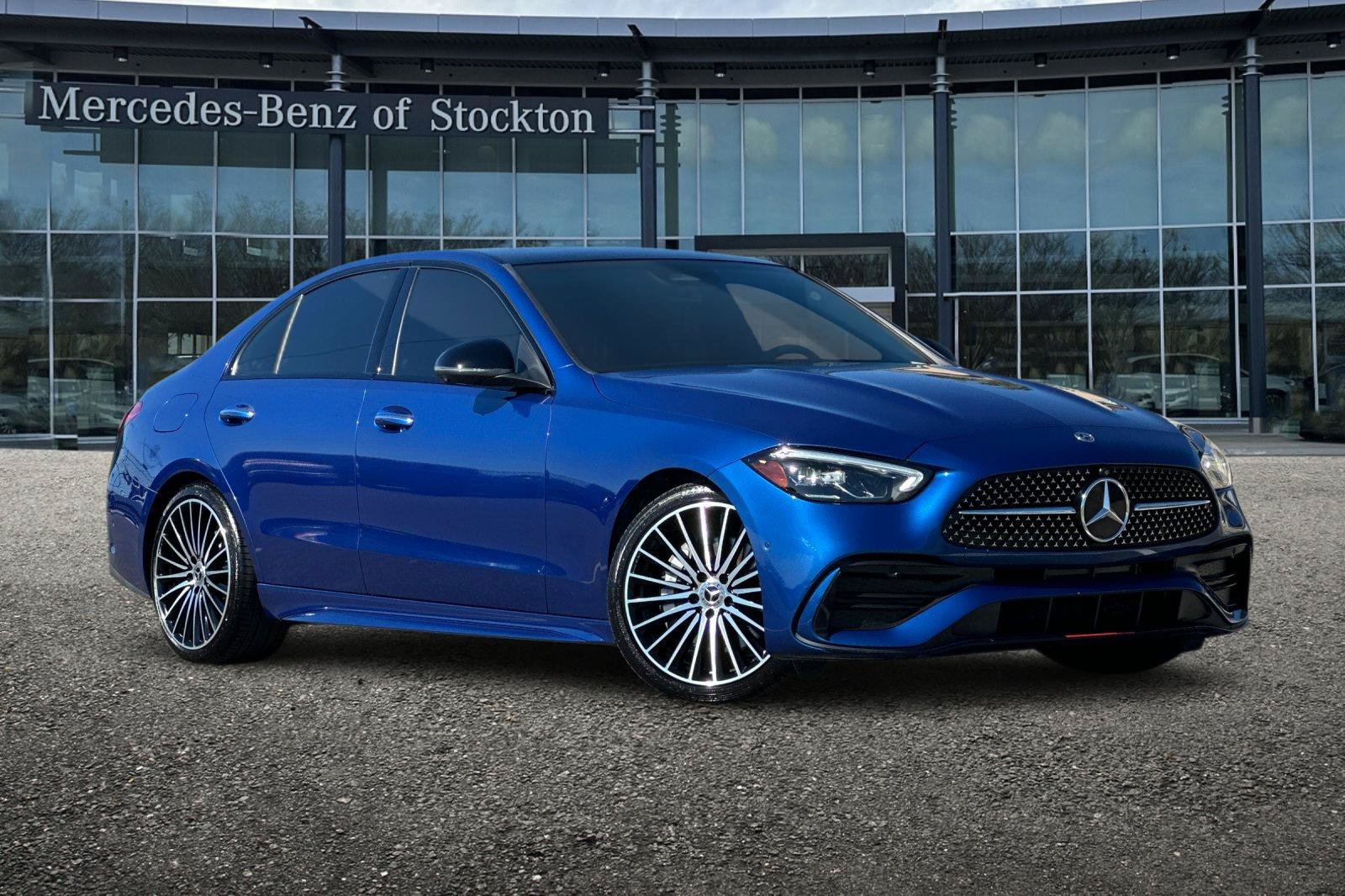 Certified 2022 Mercedes-Benz C 300 Sedan w/ AMG Line w/ Night Package image 2