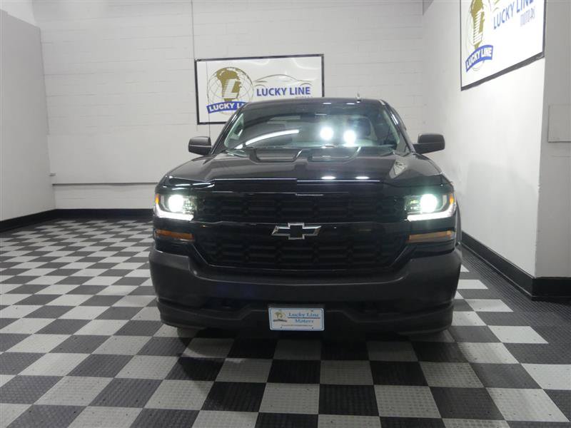 Used 2018 Chevrolet Silverado 1500 W/T w/ Black Out Edition AWD/4WD image 2