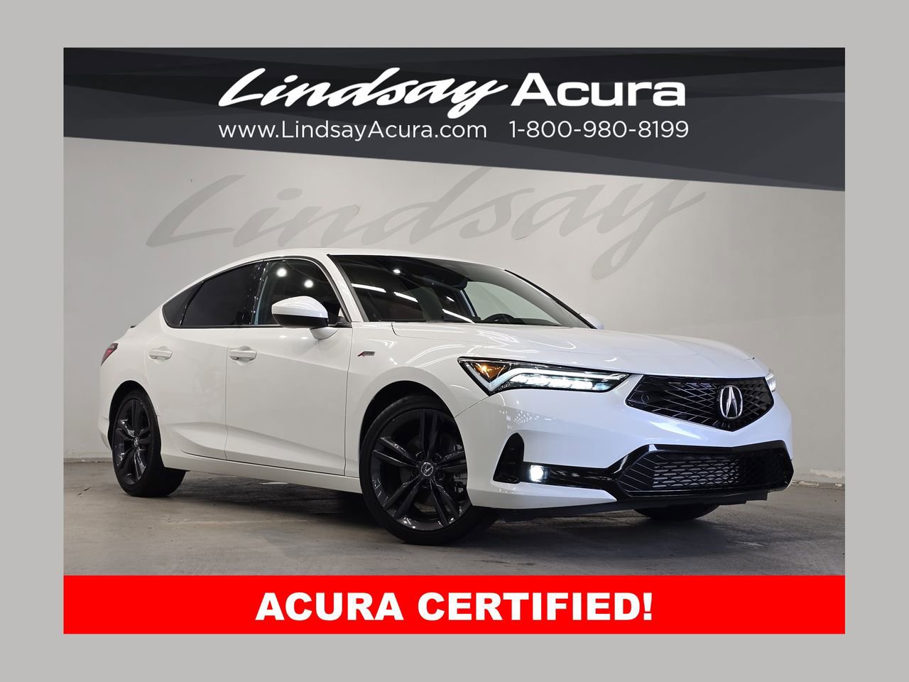 Certified 2024 Acura Integra A-Spec FWD image 1