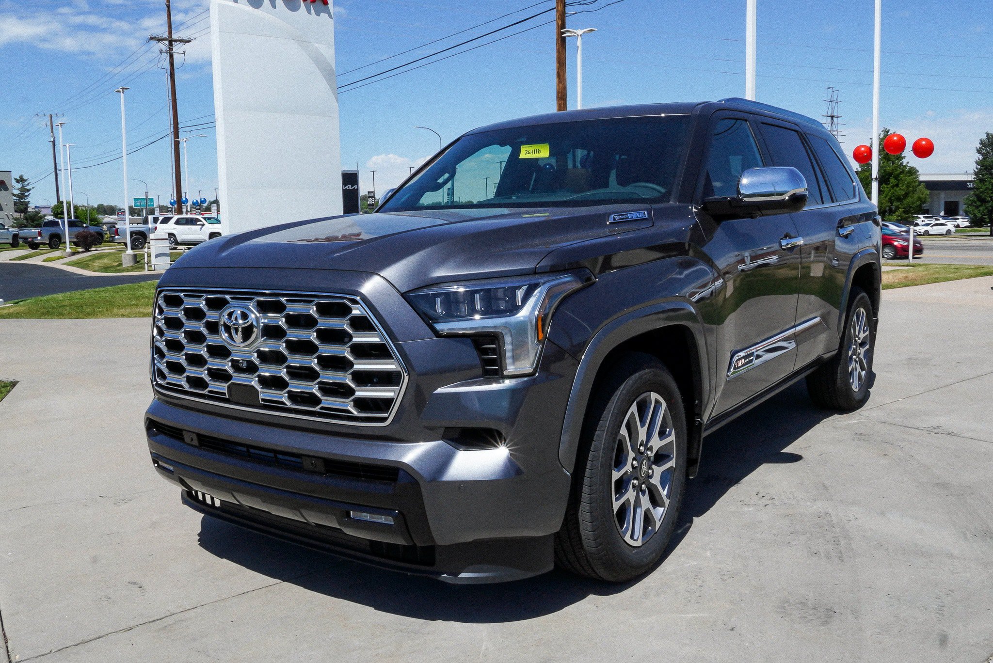 New 2026 Toyota Sequoia 1794 Edition AWD/4WD image 4