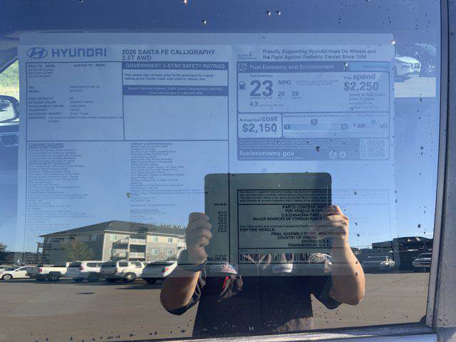 New 2026 Hyundai Santa Fe Calligraphy image 13