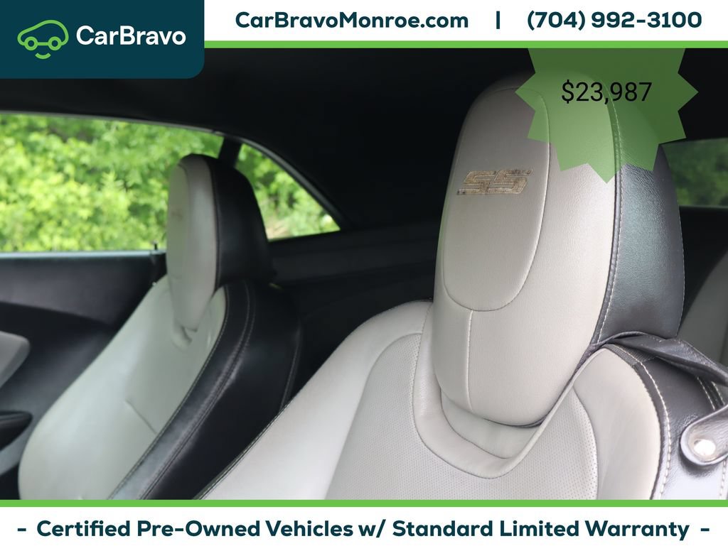 Certified 2015 Chevrolet Camaro SS w/ RS Package RWD image 16
