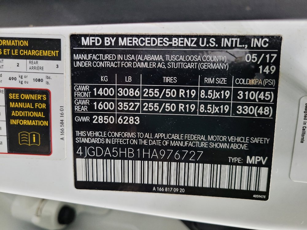 Used 2017 Mercedes-Benz GLE 350 4MATIC w/ Premium 1 Package image 33