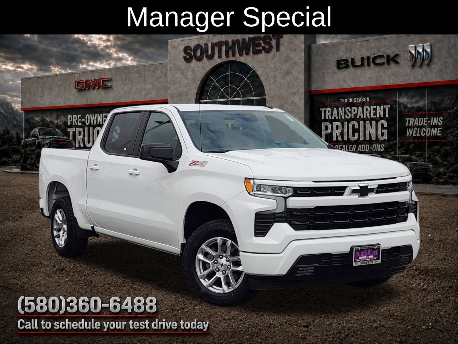 Used 2024 Chevrolet Silverado 1500 RST w/ Z71 Off-Road Package AWD/4WD 360° Tour