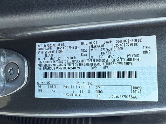 Used 2024 Ford Escape ST-Line image 34