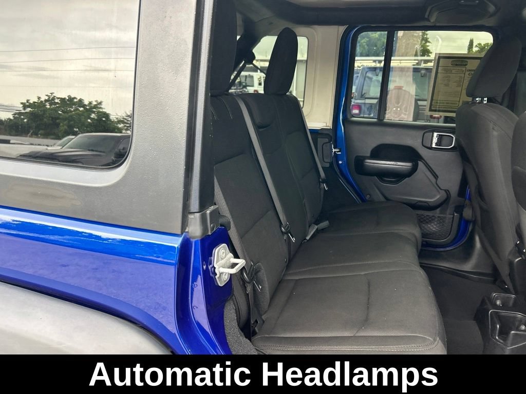 Certified 2018 Jeep Wrangler Unlimited Sport S AWD/4WD image 27