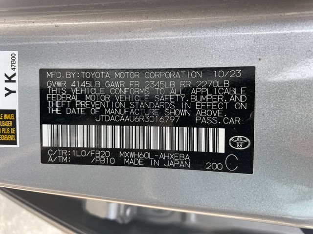Used 2024 Toyota Prius LE FWD image 26