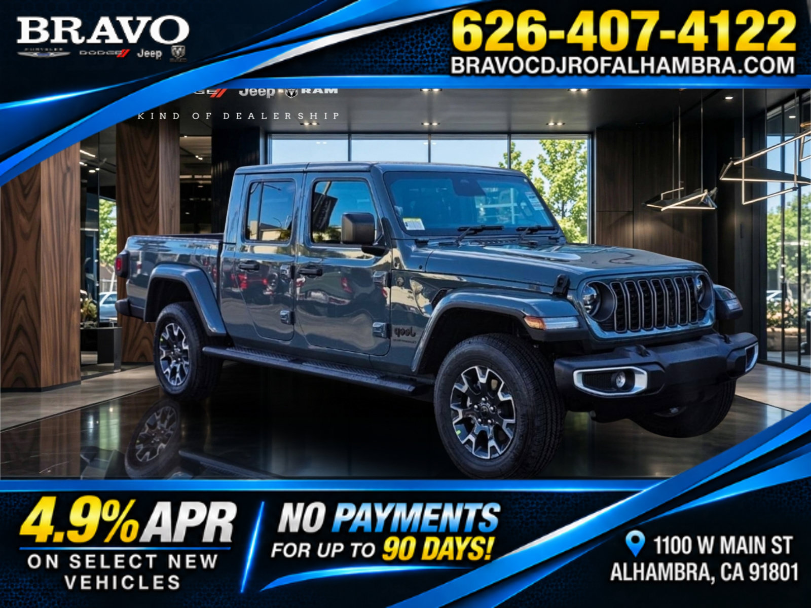 New 2026 Jeep Gladiator Sahara