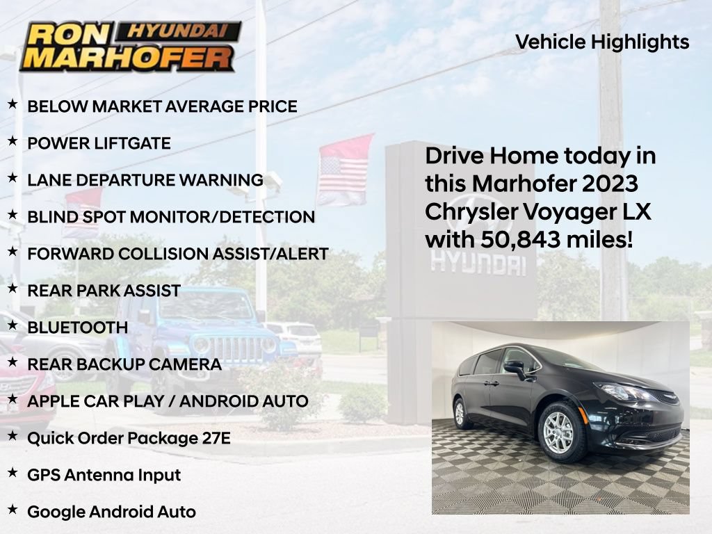 Used 2023 Chrysler Voyager LX FWD image 14