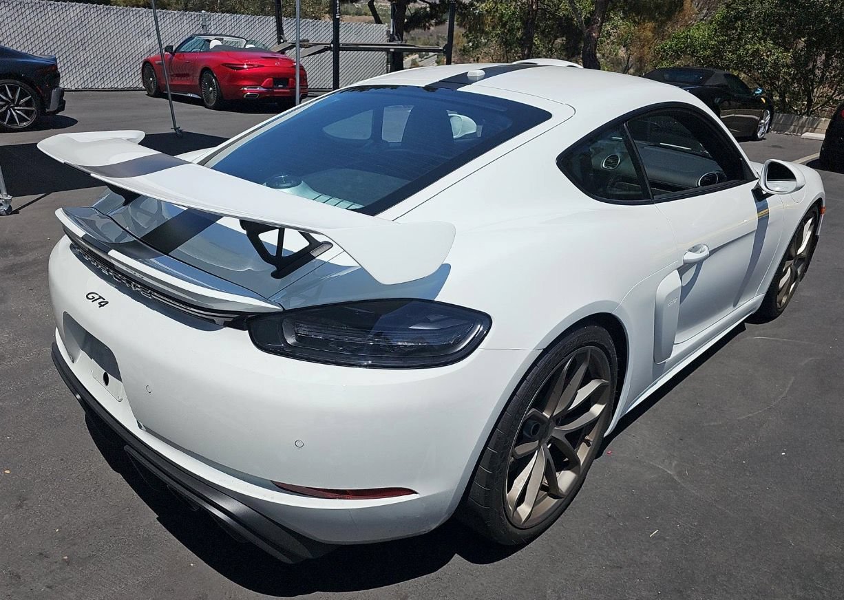 Used 2021 Porsche 718 Cayman GT4 w/ Light Design Package RWD image 2