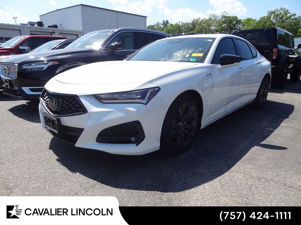 Used 2023 Acura TLX SH-AWD w/ A-SPEC Pkg image 3