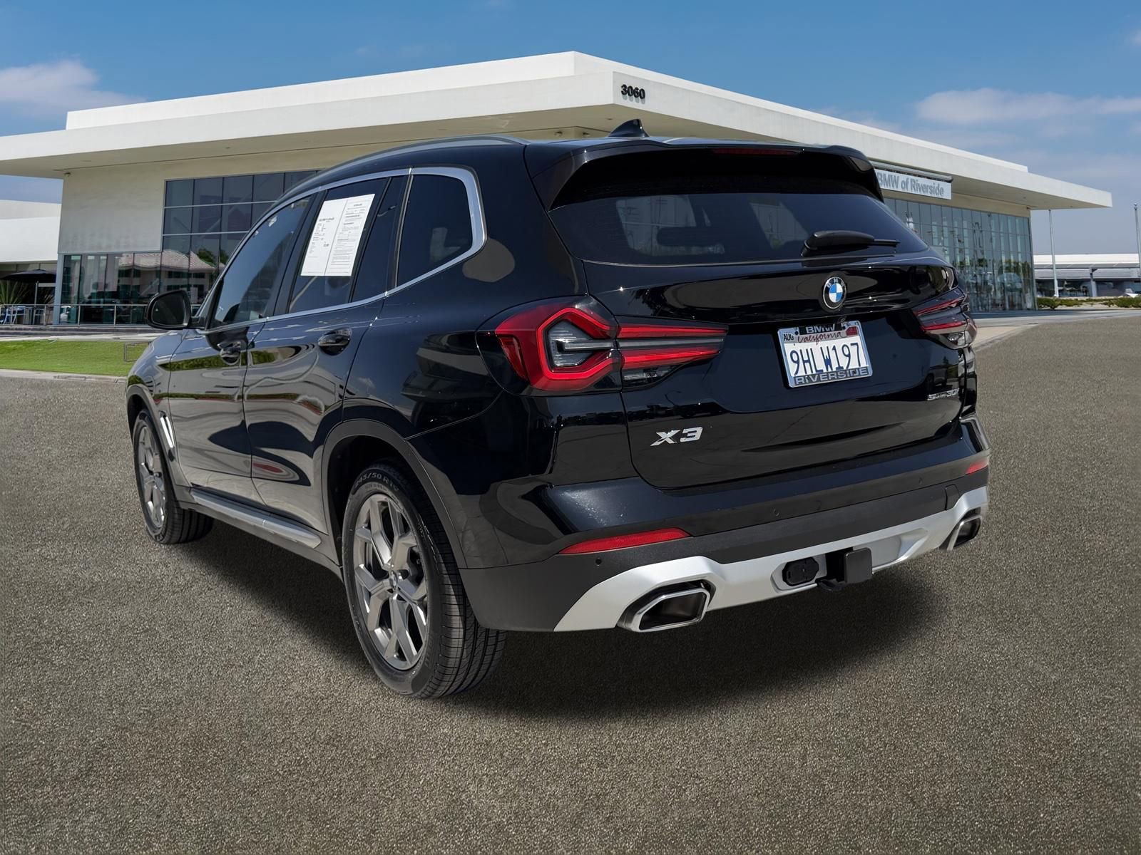 Certified 2023 BMW X3 sDrive30i w/ Convenience Package RWD image 8