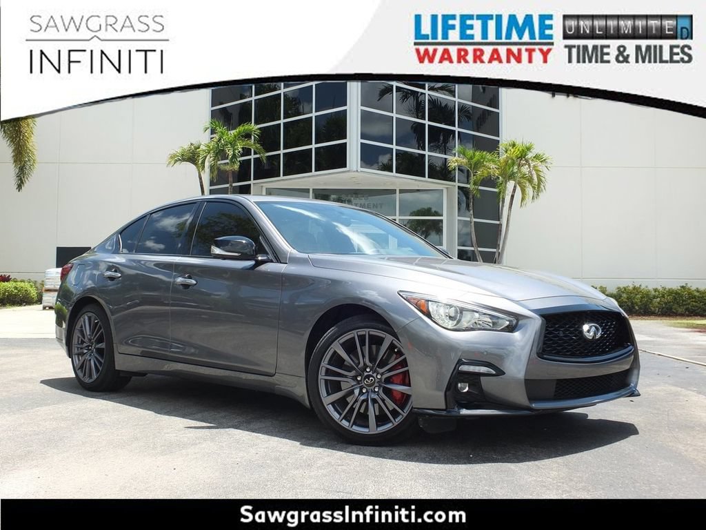 Used 2024 INFINITI Q50 Red Sport 400