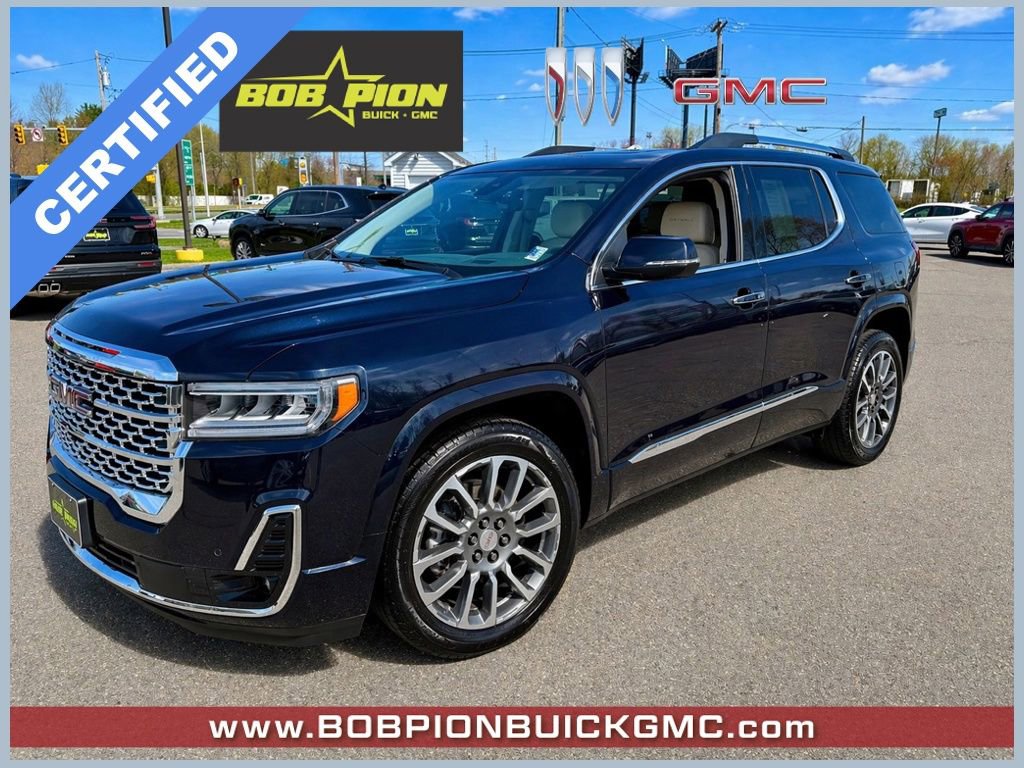 Certified 2021 GMC Acadia Denali w/ Denali Ultimate Package AWD/4WD image 1