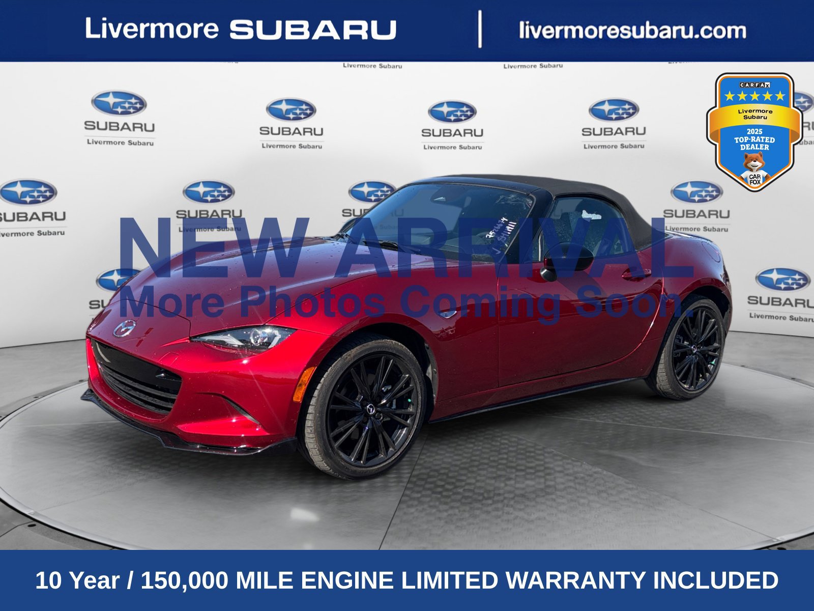 Used 2024 MAZDA MX-5 Miata Club RWD image 1