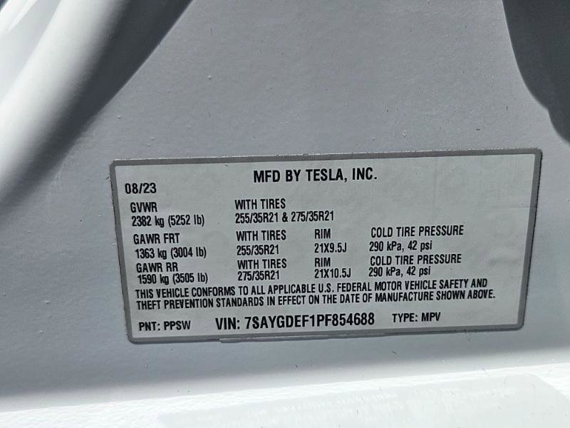 Used 2023 Tesla Model Y Performance AWD/4WD image 36