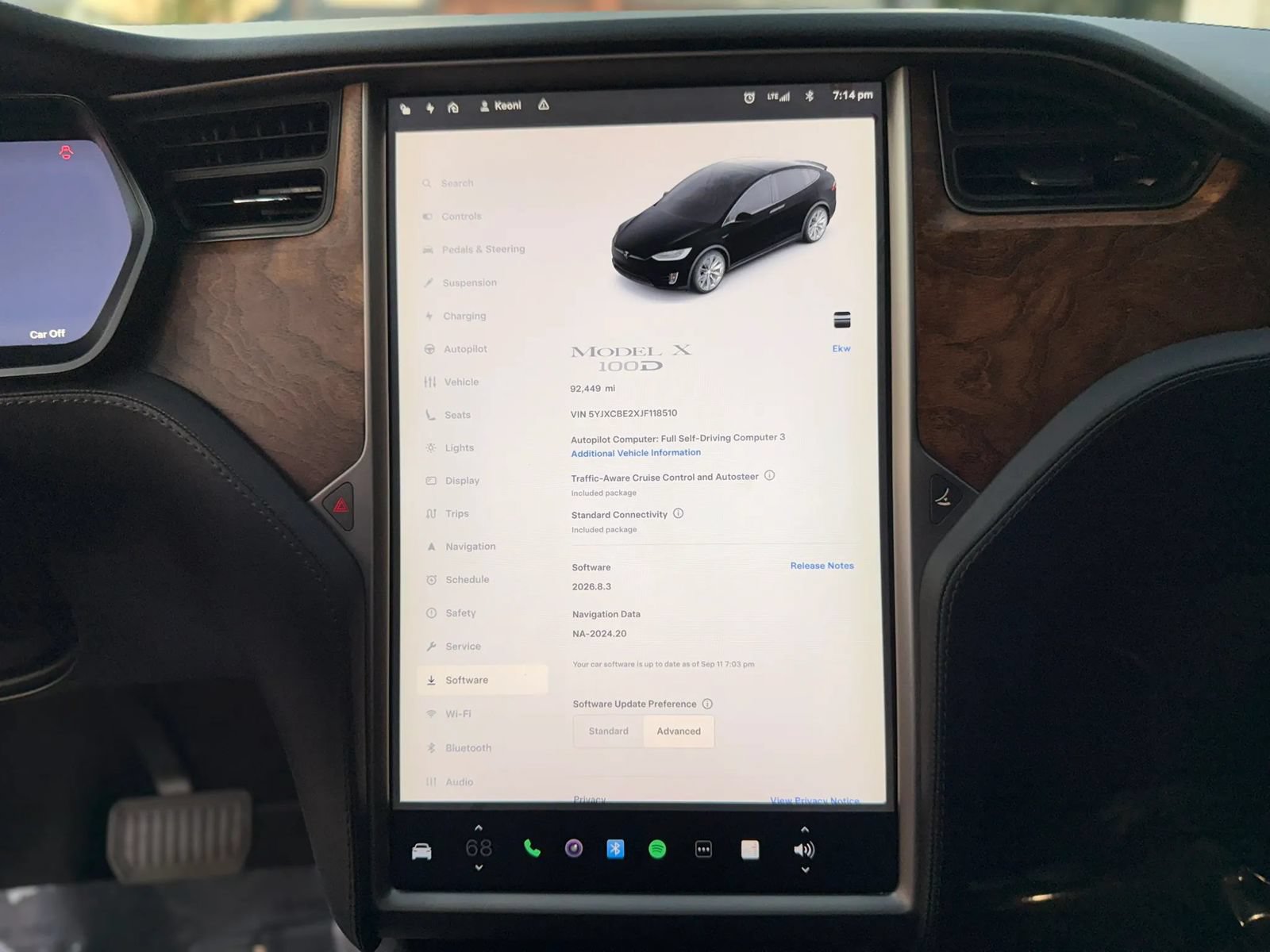 Used 2018 Tesla Model X 100D AWD/4WD image 19