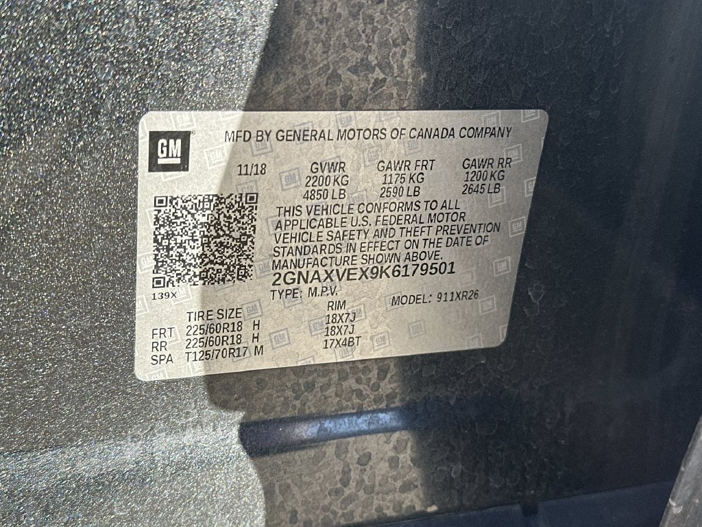 Certified 2019 Chevrolet Equinox LT AWD/4WD image 33
