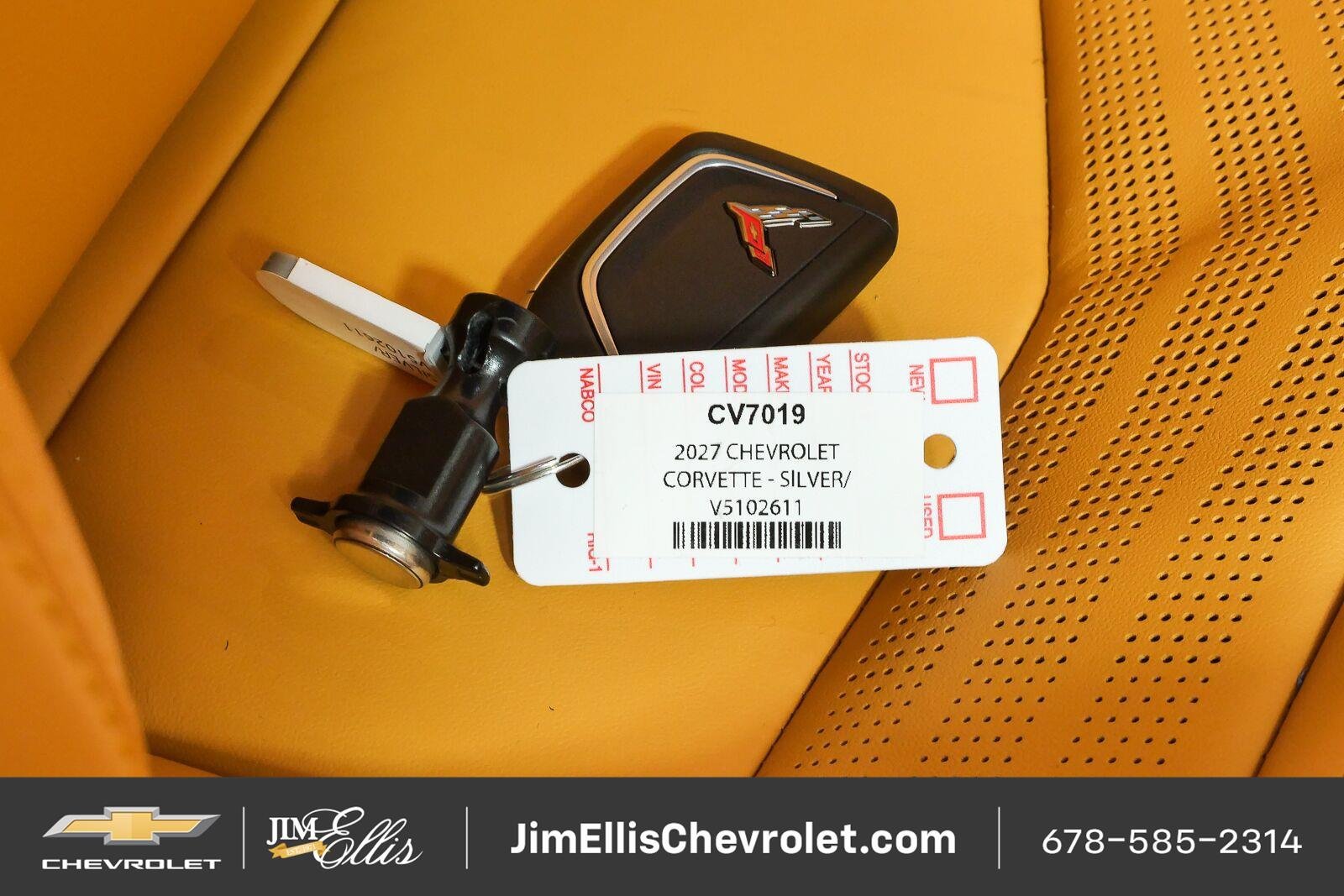 New 2027 Chevrolet Corvette Stingray Coupe w/ Z51 Performance Package RWD image 41