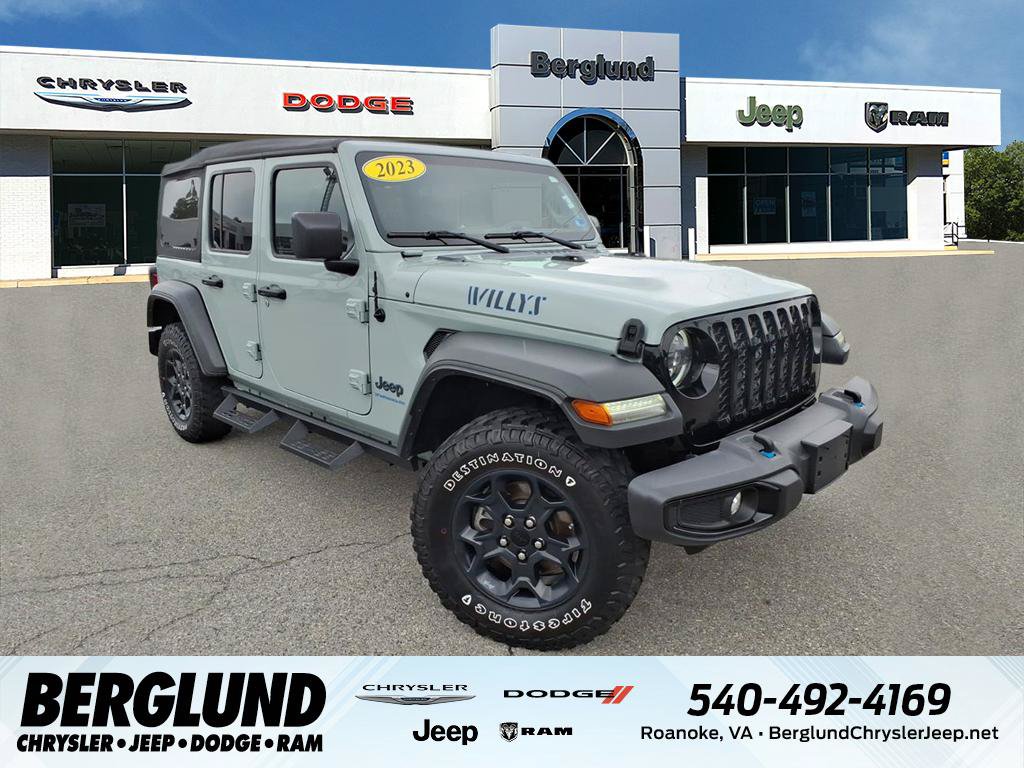 Used 2023 Jeep Wrangler Unlimited w/ Convenience Group AWD/4WD image 1