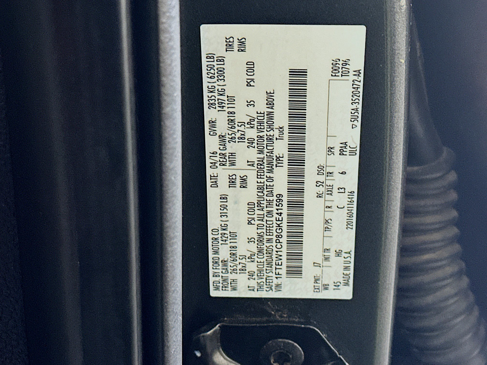 Used 2016 Ford F150 Lariat RWD image 12