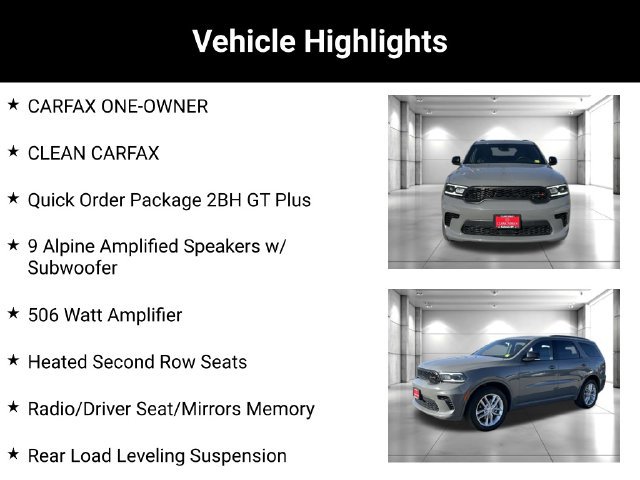 Used 2025 Dodge Durango GT AWD/4WD image 2