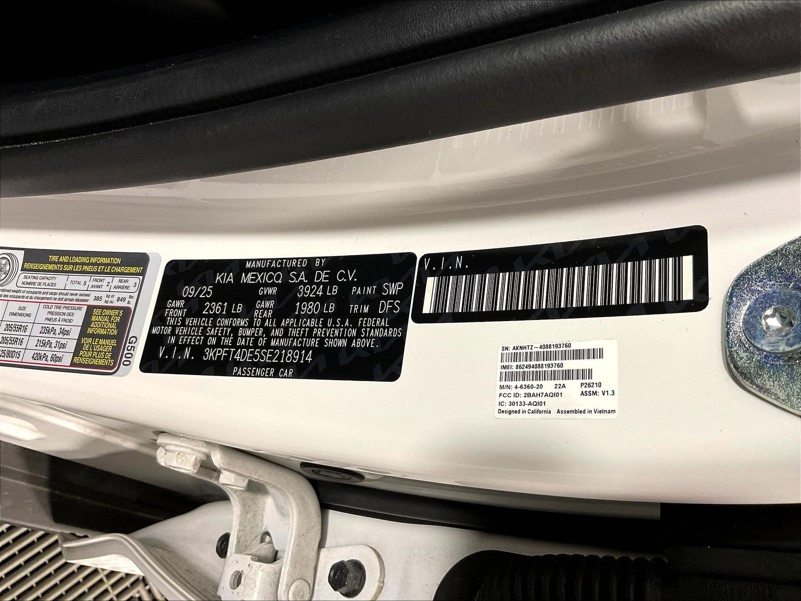 Certified 2025 Kia K4 FWD image 19