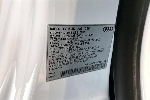 Used 2026 Audi SQ8 Prestige AWD/4WD image 19