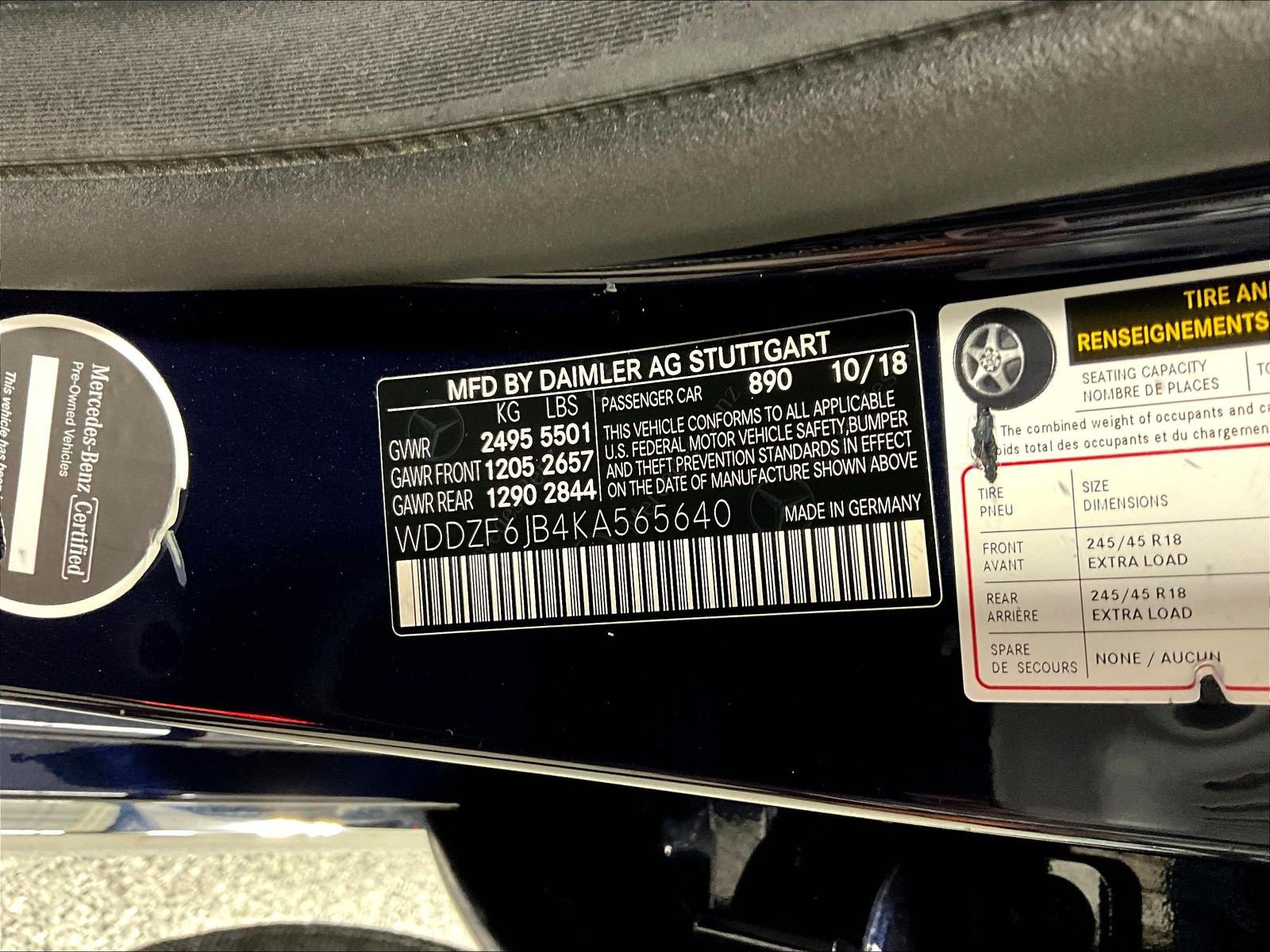 Used 2019 Mercedes-Benz E 450 4MATIC Sedan w/ Premium Package image 19