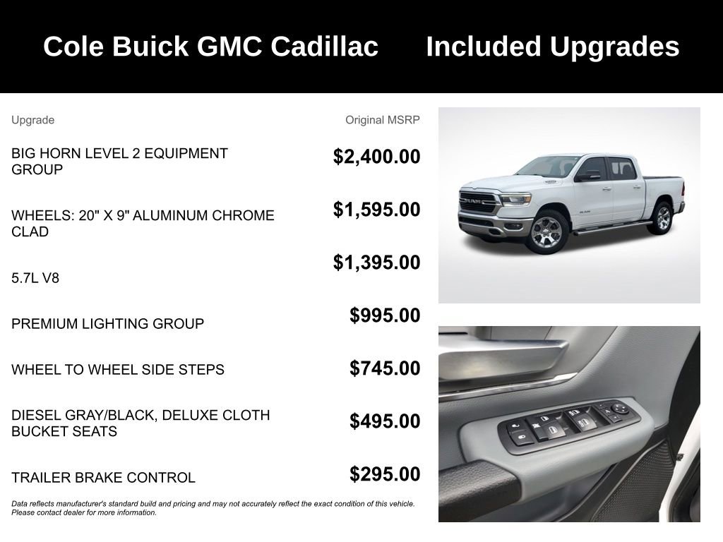 Used 2019 RAM 1500 Big Horn image 3