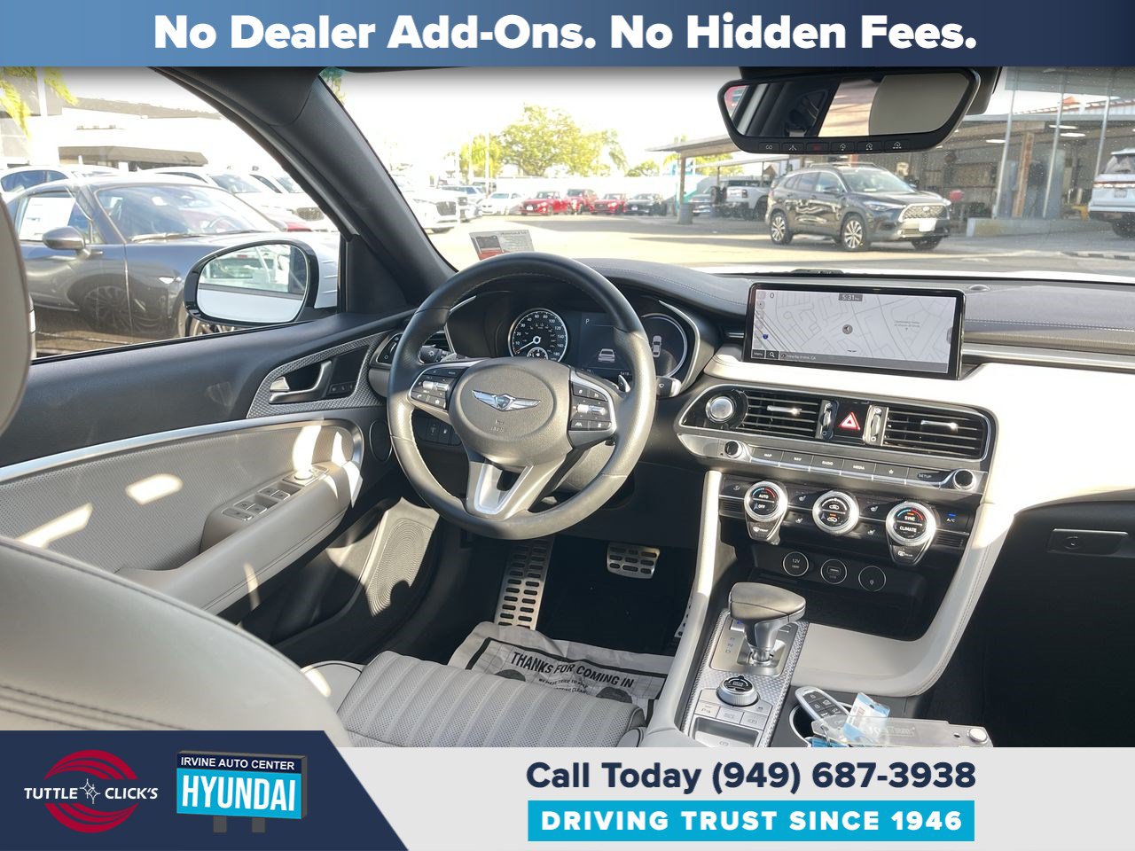 Used 2023 Genesis G70 2.0T w/ Sport Prestige Package RWD image 10