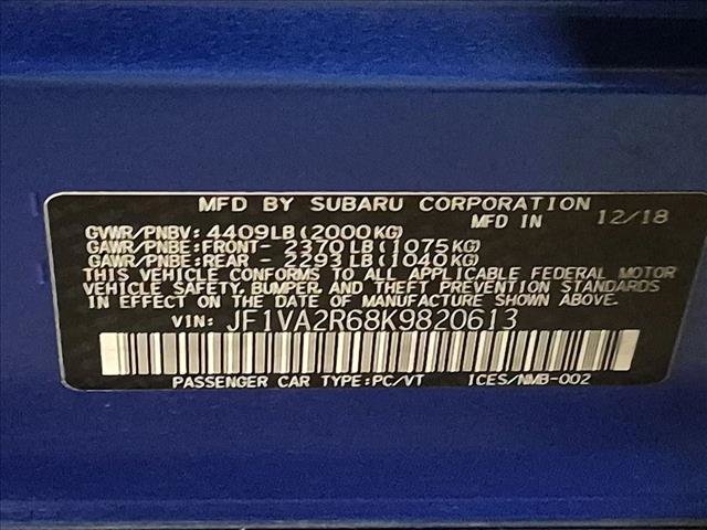 Used 2019 Subaru WRX STI AWD/4WD image 15