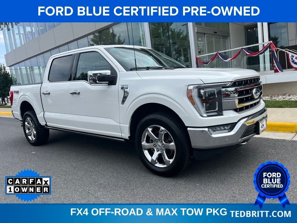 Certified 2023 Ford F150 Lariat w/ Equipment Group 502A High AWD/4WD image 1